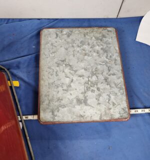 e137- vintage 1950s red Cola Cooler by Poloron Products. - Image 7