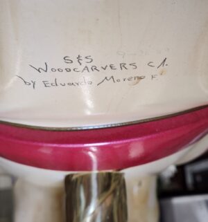 e140- S & S Woodcarvers of California Diana Ross Model Carousel Rocking Horse. (Acquired from Michael Jacksons Neverland Estate)--Supporting documents are missing-- - Image 15