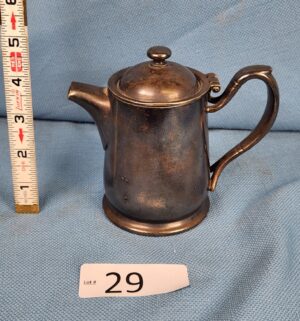 e29- Moars 8 oz silver-soldered creamer