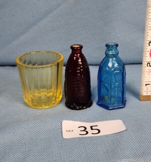 e35- Vintage Colored Glass