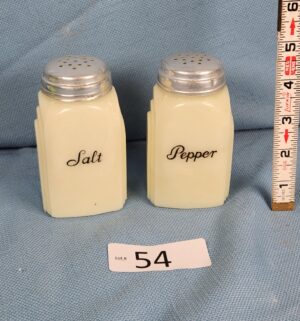 e54- McKee Roman Arch or Seville Salt & Pepper set