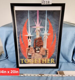 e118- Signed Together art print by Joe Corroney
