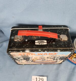 e129- 1977 King-Seeley Star Wars metal lunchbox with its original thermos - Image 5