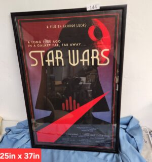 e144- limited-edition Star Wars movie poster