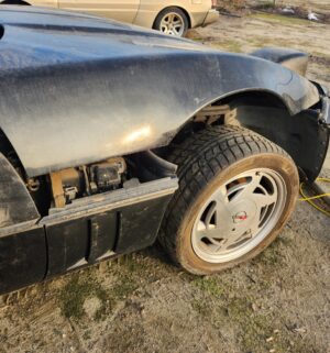 h339- (See Video) 1989 Chevrolet Corvette Convertible. Sold as Parts only. Bill of Sale - Image 11