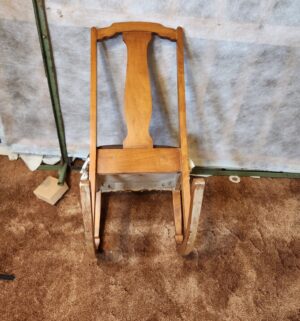 g14- Antique Maple Rocking Chair - Image 3