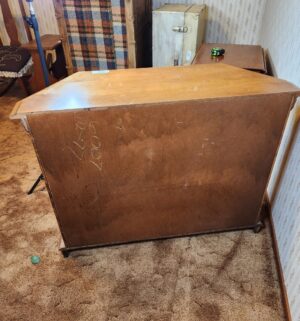 g20- Vintage Maple Entry Cabinet - Image 4