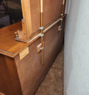 g32- Mid Century Cal Shops 11 Drawer Dresser w/ mirror. Amazing condition - Image 7