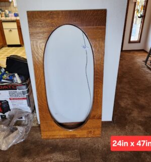g59- Antique Tiger Oak Frame