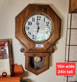 g63- howard miller wall clock