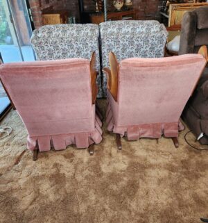 g74- mid-century modern tufted back rocker chairs - Image 5