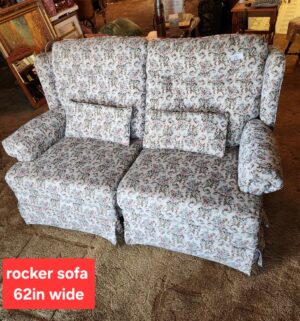 g76- Rocker Sofa Recliner. Great Shape