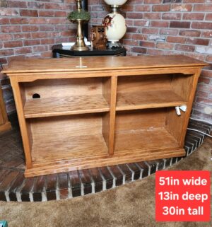 g84- Solid wood bookcase. Custom Made. Very High Quality