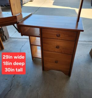 g87- Maco Wood Corner Desk - Image 4