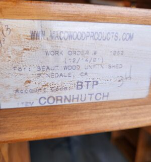 g87- Maco Wood Corner Desk - Image 5