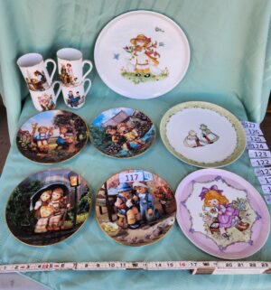 g117- collectible plates