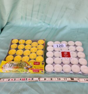 g120- sealed tea lights