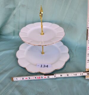 g134- tiered serving dish