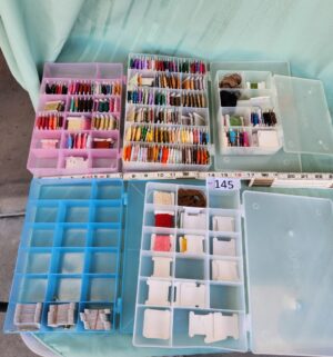 g145- Darice Cases w/ thread