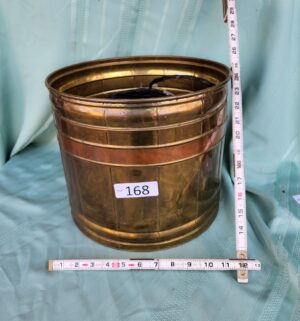 g168- brass, copper planter