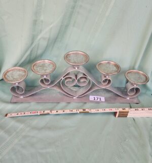 g171- heavy metal candle holder