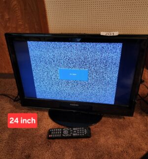 g201- Insignia 24 inch tv monitor w/ remote