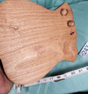 g247- hand-painted wooden door harp - Image 3