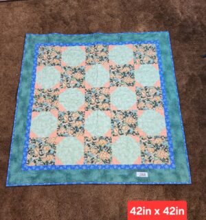 g288- small homemade quilt