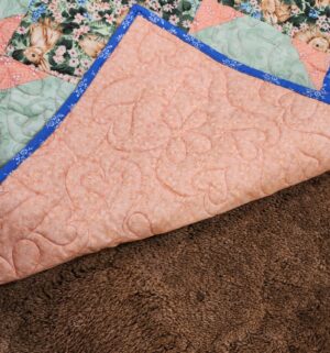 g288- small homemade quilt - Image 3