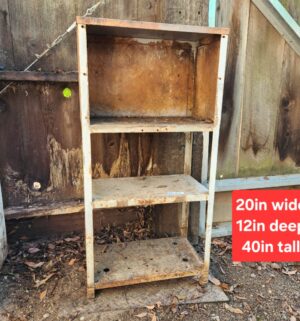 g319- metal shelf