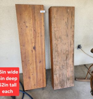 g327- very large butcher blocks