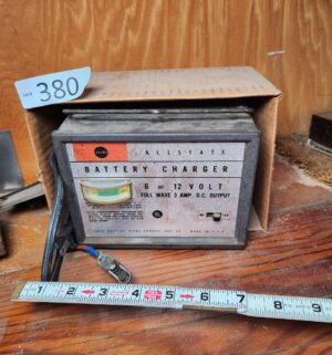 g380- sears vintage battery charger