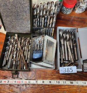 g385- vintage drill bit sets