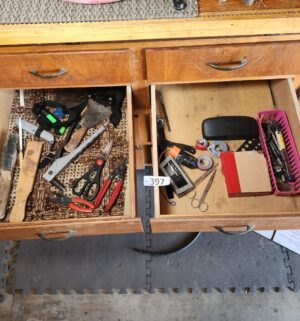g397- contents of the drawers and bottom cabinets - Image 6