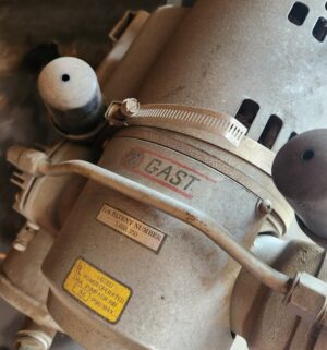g400- home made electric air compressor. Tested/works. Includes hose - Image 5