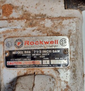 g435- rockwell model 568 saw - Image 3