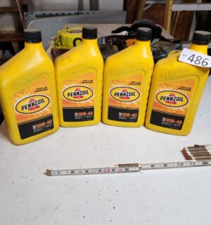 g486- set of 4 10w-4 quarts