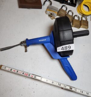 g489- Kobalt 1/4-inch by 25-foot high-carbon wire hand auger