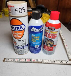 g505- full starting fluids