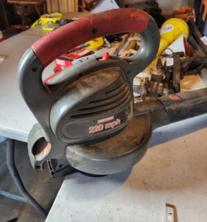 g517- craftsman 220mph blower. Tested/works - Image 3