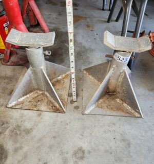 g523- aluminum jack stands