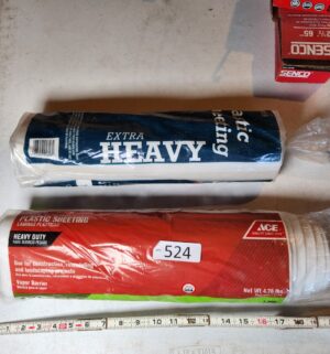 g524- plastic sheeting