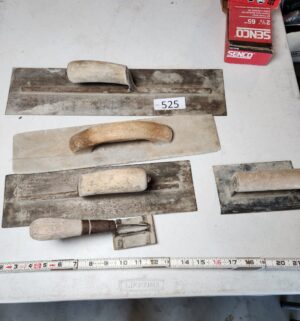 g525- concrete finishing trowels and floats