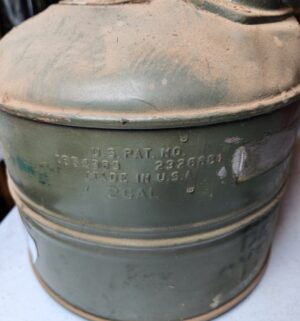 g527- vintage Justrite metal safety can - Image 3
