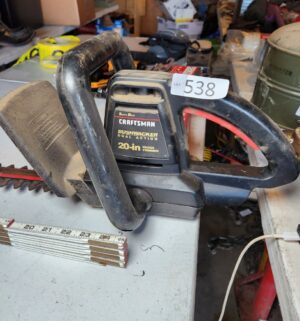 g538- craftsman electric bushwacker