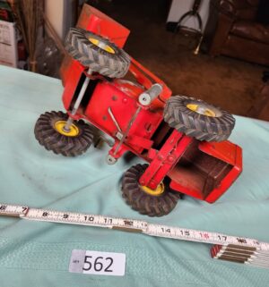 g562- vintage red Nylint Hough Payloader - Image 4