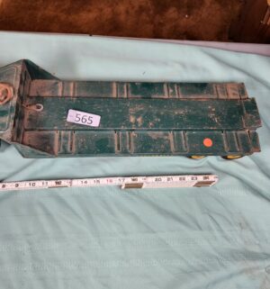 g565- 1950s Nylint Tournahauler pressed steel toy truck - Image 3