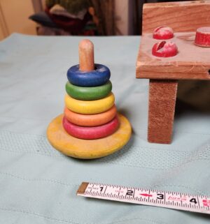 g570- antique playskool work bench, toy - Image 3
