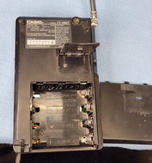 h9- Casio TV-400. Not Tested - Image 3
