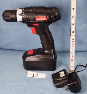 h11- Drill Master 18v w/ charger. Tested/works